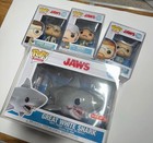 Funko Pop Movies Jaws Hooper, Chief Brody, Quint & Shark W/Diving Tank Vaulted