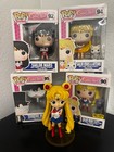 Sailor Moon Funko Pop - Sailor Moon 90, Mars 90, Venus 94, tuxedo mask 95