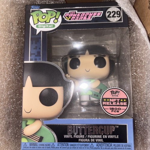 Funko Pop Digital Powerpuff Girls Buttercup NFTRelease 1800 Pcs Legendary # 229