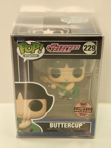 Funko Pop Digital Powerpuff Girls Buttercup NFTRelease 1800 Pcs Legendary # 229