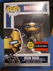 Funko Pop AAA Anime Iron Man Model 39 Glows in the Dark