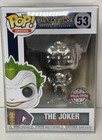 Funko Pop! Heroes #53 Batman Arkham Asylum The Joker SILVER Chrome Pop Protector