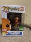 CHARMANDER FUNKO POP! POKEMON #455 2021 CON EXCLUSIVE DIAMOND GLITTER PROTECTOR
