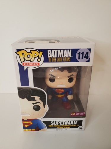 Funko Pop Superman 114 Batman The Dark Knight Returns Px Previews Exclusive