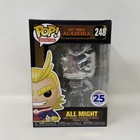 Funko Pop! My Hero Academia: All Might #248 Silver Chrome Funimation Exclusive