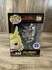 Funko Pop! Vinyl My Hero Academia All Might (Chrome) #248 Funimation W/Protector
