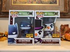 Funko POP DC, Silent Knight Batman #366 & Snowman Penguin #367 Hot Topic Excl.