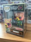 Funko Pop Guardians of the Galaxy Blacklight Rocket 1241 w/ Protector