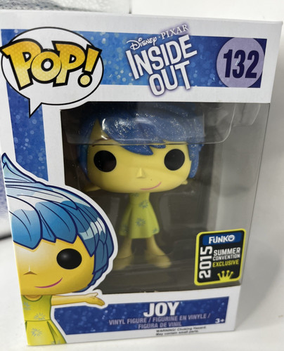 Funko Pop! Vinyl: Inside Out Joy 2015 Summer Convention Exclusive #132 Glitter