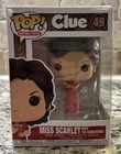 #49 MISS SCARLETT WITH THE CANDLESTICK CLUE FUNKO POP