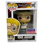 Funko POP Zeke Jaeger #1302 Vinyl Figure Attack On Titan Funimation Exclusive