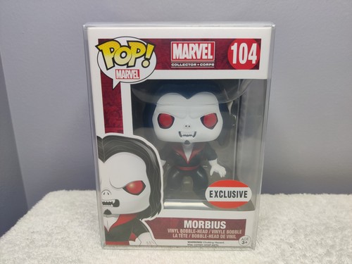 Funko Pop Marvel Morbius Collector Corps Exclusive #104 w/Protector