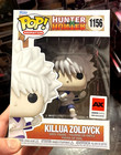 Funko Pop Hunter x Hunter Killua Zoldyck Anime Expo AX 2022 + Protector