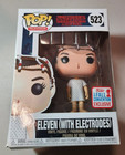 Funko Pop! Stranger Things Eleven w/Electrodes #523 2017 NYCC Fall Excl w/Protec