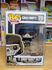 Funko POP! Games Call of Duty CoD Lt. Simon Ghost Riley #70 Muddy w/Protector