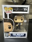 X-Files Fox Mulder #1614 Funko Pop! TV With Pop Protector