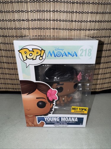 Funko Pop! Disney Moana  #218 - Young Moana Hot Topic Vinyl Figure