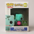 Funko Pop! Bulbasaur Flocked #453 2020 ECCC Limited Edition w/ Protector Case
