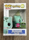 Funko Pop! Games - Pokémon: Bulbasaur #453 Flocked 2020 Spring Convention