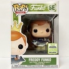 Funko POP! Freddy Funko Holding Fish (Yellow Pants) Spring Convention Exclusive