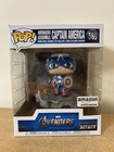 Avengers Assemble Captain America 589 Marvel 6 Inch Deluxe Funko Pop Figure New