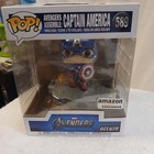 Funko Pop! Deluxe: Marvel Avengers Assemble: Captain America #589 6 in - Amazon