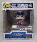 Funko Pop Deluxe Marvel Avengers Assemble Captain America #589 -●See Notes