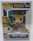 Funko Pop! Back To The Future Marty McFly Cowboy #816 HOT TOPIC EXCLUSIVE