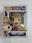 Funko Pop #816 Back To The Future  Marty McFly Hot Topic Exclusive W/case