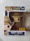 Funko Pop Movies #816 Back to the Future Marty McFly Hot Topic Exclusive *NEW*