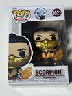 Funko Pop! Mortal Kombat 1 - Scorpion #1021 Vinyl Figure - (NEW in PROTECTOR)