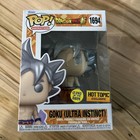 1694 Hot Topic Goku Funko Ultra Instinct Glow In The Dark