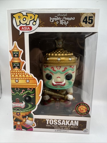 Funko Pop! Asia 6" Legendary Creatures & Myths: Tossakan #45 2015 Ex GITD