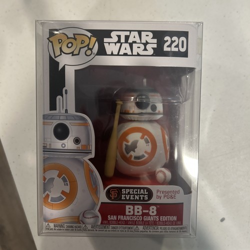 Funko Pop : Star Wars #220 BB-8 San Francisco Giants Edition Special Events NIB
