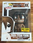 Funko Pop! Vinyl: Attack on Titan Eren Jaeger (Titan Form) Hot Topic Exclusive