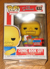 funko pop television 832 the simpsons comic book guy limited edition