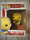 Funko Pop! Vinyl: The Simpsons - Comic Book Guy - New York Comic Con Hot...