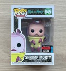 Funko Pop Rick And Morty Shrimp Morty NYCC #645 + Free Protector