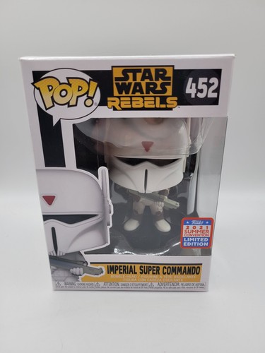 FUNKO POP! STAR WARS REBELS--IMPERIAL SUPER COMMANDO FIGURE (LOOK) #452