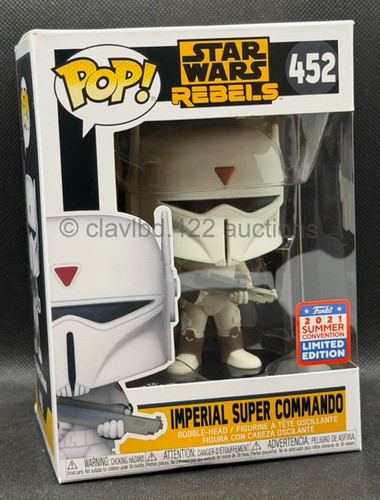 Funko POP!  Star Wars Rebels: Imperial Super Commando  2021 Summer SDCC Excl 452