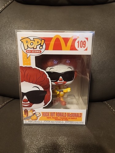 Funko Pop! Vinyl: McDonald's - Rock Out Ronald McDonald #109