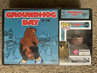 Funko Pop! Groundhog Day The Game W/Punxsutawney Phil Flocked Amazon Ex.  Sealed
