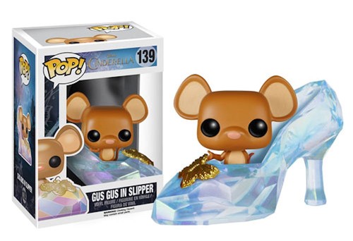 🔥Funko Pop!: Disney Cinderella - GUS GUS in SLIPPER #139 VAULTED PROTECTOR🔥