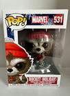 FUNKO POP MARVEL ROCKET HOLIDAY #531 CHRISTMAS FIGURE NEW IN BOX!!