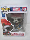 FUNKO POP ROCKET HOLIDAY #531 FIGURE GUARDIANS OF THE GALAXY MARVEL COMICS