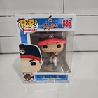 Funko Pop! Movies Major League #886 Ricky Vaughn Wild Thing W/Protector See Pix