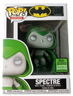 Funko Pop DC Heroes #380 Spectre  ECCC 2021 Spring Convention Exclusive New
