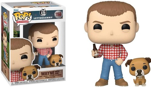 Funko POP! Television Letterkenny Wayne with Gus #1166 Vinyl Figure
