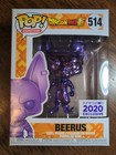 Funko POP! Dragon Ball Super Beerus (Purple Chrome) #514 Funimation 2020 Excl
