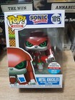 Funko Pop Games Sonic The Hedgehog Metal Knuckles NYCC #1015 + Free Protector B